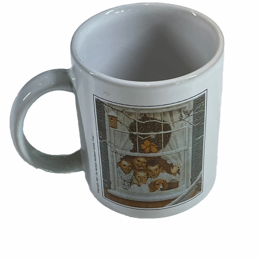 Norman Rockwell Holiday Mug